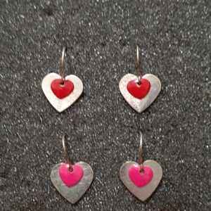 Heart earrings